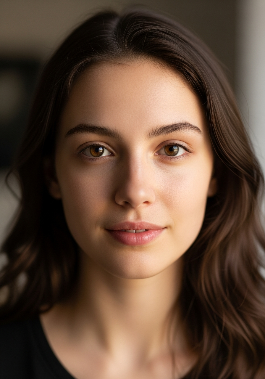 Before Glamour Makeup